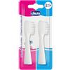 Chicco Testine per Spazzolino Elettrico, 2 Pezzi