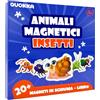 Quokka Gioco Magnetico per Bambini dai 2 Ai 3 Anni - Puzzle Magnetico con Gioco di Insetti da 20+ Pezzi - attività per Bambini Piccoli in Aereo - Giocattoli Educativi da Viaggio