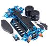 Runup Telaio in metallo e fibra di carbonio, kit di montaggio carrozzeria per TT-02 1/10 ricambi auto modello RC