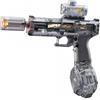 StimuVariety Pistola Elettrica ad Acqua per Adulti Bambini, Acqua Automatiche Spara Acqua con Luce a LED, Giocattoli per Feste all'Aperto Ragazzi Ragazze Piscina Spiaggia, Nero