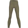 Engel Leggings donna in lana-seta -col. oliva