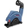 Bosch Professional 1600A003DK Cuffia di aspirazione GDE 115/125 FC-T, Blu/Nero/Rosso