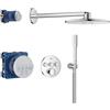 GROHE Precision SmartControl Set Doccia Incasso con Miscelatore Termostatico a 3 Valvole