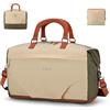 SPAHER Espandibile Pieghevole Borsone da Viaggio Aereo Grande con Tasca Umida 40L Bagaglio a Mano Donna Uomo Borsa da Cabina Weekend Palestra Piscina Impermeabile Travel Duffel Cabin Bag