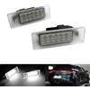 RZG 2 luci a LED per targa, colore bianco, per Clio V Espace V Koleos II Megane IV 5 porte Hatchback/Grandtour Scenic IV Talisman Master III Movano B 19-24 GT-R R35 Q50