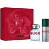 Hugo Boss Hugo-Boss Profumi-da-uomo-Hugo Hugo-ManSet regalo Eau de Toilette Spray 75 ml + Deospray 150 ml 1 Stk. (69,95 € / 1 pz.)