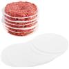 CYEER 1000 pezzi di carta per hamburger, 15 cm, carta per hamburger, hamburger per pressa hamburger, carta pergamena, carta antiaderente per hamburger, cheeseburger, patties