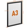 DURABLE Cornice a scatto in alluminio DURABLE