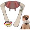 DONNERBERG® Proneck Massaggiatore Cervicale Shiatsu Senza Fili Con Calore | Massaggio Intenso Per Collo, Spalle E Trapezio, Calore A Infrarossi, Testato Da TÜV, 7 Anni Di Garanzia Sul Motore