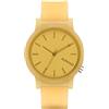 KOMONO Mono Ochre Women's Japanese Quartz Analogue Watch with Silicone Strap