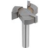 ViaGasaFamido Fresa a codolo 6mm 45# Acciaio al carbonio a 3 scanalature a T tipo professionale Lavorazione del legno Apriscatole Utensili taglio per fresatura di punte(6mm Shank)