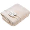 Avilia Coperta Matrimoniale Elettrica in Lana Sintetica 2x60W con due Livelli di Riscaldamento e Calore Regolabile - Controllo Facile con Iterruttore LED - Ideale per Letto Matrimoniale - 160X140