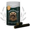 NaturDrops Zahn & Maul Hero - Bastoni da masticare con funzione di spuntini per cani, 11 pezzi, alito fresco e bocca curata, 100% naturale, 250 g