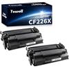 Yowell 2X 26X Toner Compatibili per HP 26X 26A CF226X CF226A per MFP M426fdw M426dw M426fdn, Laserjet Pro M402d M402dn M402n M402dw