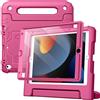 JETech Custodia Bambini per iPad 10,2 Pollici (9a/8a/7a Generazione, 2021/2020/2019) con Pellicola Prottetiva, Protezione Tablet Cover per Antiurto con Supporto (Prugna)