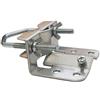 Premium X PremiumX Base del palo in acciaio zincato Ø 20-60 mm - Robusta staffa con morsetto a denti per parabole satellitari e pali antenna
