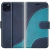 BoxTii Cover per iPhone 11 PRO, Custodia in PU Pelle Portafoglio per iPhone 11 PRO, Magnetica Cover a Libro con Slot per Schede, Blu
