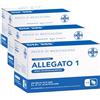 AIESI® kit di reintegro ALLEGATO 1 SENZA SFIGMOMANOMETRO pacco medicazione per cassetta armadietto di pronto soccorso aziende più 3 dipendenti, Conforme DM388/DL81, Made in Italy (Confezione da 3)