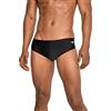 Speedo Swimsuit Brief Eco Prolt Adult Bermuda, Solid Black, 38 Uomo