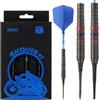 CUESOUL Engine V7 Punta in Acciaio da 19 g Set di Freccette in tungsteno al 90% con Finitura Gem Stone e Volo unificante ROST T19 Carbon