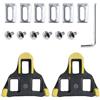 Namvo 2 tacchetti per pedali per bicicletta, compatibili con Shimano SPD SM-SH51, scarpe da bicicletta, tacchetti per scarpe da bicicletta da strada e da indoor
