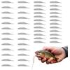EceoThsy con 50 reti in gomma all'interno della - reti UV attive e aromatiche per la pesca in qualsiasi condizione, ideale per i pescatori mobili che hanno bisogno di attrezzature da pesca