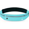 STIM Cintura Jogging Leggero Uomo Donna con Foro per Cuffie con Telefono fino a 7,5 Pollici Blu Scuro M