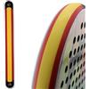 EBBOM Protezione Racchetta da Padel Leggera con Bandiera Spagnola - Include Un Pulitore per Racchetta - Alta Protezione per Tutte Le Racchette - Accessori Padel - Protezione Racchetta Padel 35x370mm