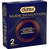 Durex Nude Sensation Preservativo Ultra Sottile 2 Pezzi