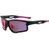 Cyxus Occhiali da sole Polarizzati TR90 da Ciclismo Uomo Donna Rettangolari Corsa Pesca Ciclismo Baseball Sport Golf Guida P1590 (Viola)
