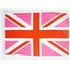 AZ FLAG Bandiera Regno Unito Rosa 45x30 cm - Bandierina Britannica - Inglese - Uk Gay 30 x 45 cm Cordicelle