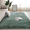 Swsen Tappeto Soggiorno Super Morbido - Tappeti Shaggy Soffice Lato Lavabile - Moderno Tappeto Inferiore Antiscivolo a Pelo Lungo Tappeti a Pelo Lungo 200 x 250CM, Turchese