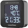 Laserliner - Monitoraggio della qualità dell'aria - Monitoraggio dell'aria interna - CO2 - PM2,5 - PM10 - Umidità - Materiali organici - Precisione svizzera