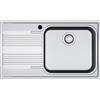 Franke - Lavello sopra piano Franke Smart Srx611Lbi Inox