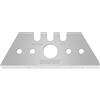 MARTOR 10 x Lama trapezoidale, Lama di ricambio per Cutter, Coltello di sicurezza, 18,9 mm, affilata, in Erogatore, utilizzabile in 2 volte, n. 165232