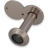 Amig - Spioncino per porte | Lente Super Angle | Ampio Angolo di Visione | Certificato per Porte Taglia Fuoco | Acciaio | Ø14 mm | Spessore Porta: 55-80 mm | Finitura: Cromo Opaco