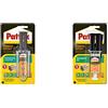 Pattex Power Epoxy Saldatutto Mix 5 minuti, forte colla epossidica bicomponente a elevata tenuta finale, colla multiuso adatta per quasi ogni materiale, 1x12g & Power Epoxy Saldatutto Mix 5 minuti