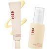 IDNNSRFSK Crema contorno occhi anti-età 1988 + Siero retinico, Trattamento contorno occhi anti-età per occhiaie, linee sottili e borse, Aumenta l'elasticità