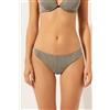 Calzedonia Slip Costume Golden Stripes Giallo