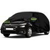 Opaltool Telo Copriautoda da Esterno Adatto a 2006-2022 Citroën C4 Picasso | Copertura Completa per Auto con Cerniera Della Porta, Serratura e Bande Antivento per la Protezione da Sole, Neve e Polvere