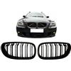 goingfast Griglia Anteriore Maschera Calandra Nero Lucido Per BMW E60 E61 Berlina Touring