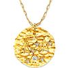 LillyMarie LILLY MARIE Collana Segno Zodiacale Bilancia Placcata In Oro Con Zirconi E Catena In Argento Regolabile
