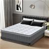 YIDATONG Materasso Matrimoniale 160x200 Memory Foam, Materassi a Molle Insacchettate, Certificato OEKO-TEX, 9-Zone, Ortopedico, Ergonomico, Supporto Perfetto, Antiacaro Anallergico, Alto 26 cm