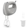 Moulinex Easy Max, Sbattitore Elettrico Compatto, 5 Velocità, 300 W di Potenza, Colore Pepper, Accessori Lavabili in Lavastoviglie, HM262B