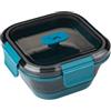Lurch FLURCH - Contenitore salvafreschezza in silicone, 500 ml, pieghevole, a prova di perdite, ideale per viaggiare