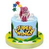 dekora Super Wings- 0 Figura Robot Dizzy, Colore Rosa, 0, 347143