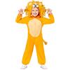 Amscan 9910079 - Tutina ufficiale Paramount Flashdance taglia 16-18 leone per Halloween, età 10-12 anni, colore: Giallo