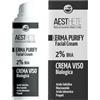 Aesthete Crema Brufoli Viso 100ml Con Acido Salicilico E Niacinamide Biologica | Crema Acne Forte Pelle Grassa E Mista Con Pori Dilatati Punti Neri Astringente Naturale Profumata Aesthete