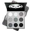 HISUNBEN Tavolozza di ombretti glitterati, palette di trucco, viso e corpo, glitter, tatuaggi glitterati, accessori festival, palette di ombretti per donne (9 colori - Tema panda)