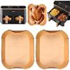 Zouwel Fodere per friggitrice ad aria per friggitrice ad aria doppia pila COSORI CAF-R901-AEU